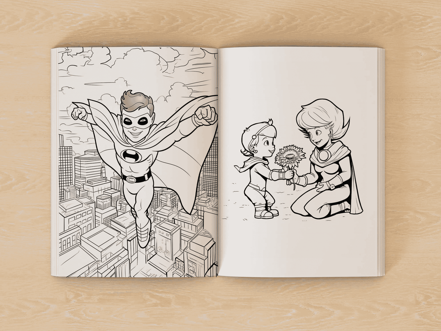 Little Heroes – Inspirational Colouring to Build Confidence in Kids (Ages 4-8)